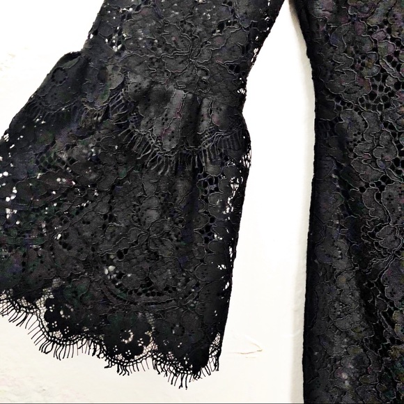 Banana Republic lace dress bell sleeve - Picture 2 of 5